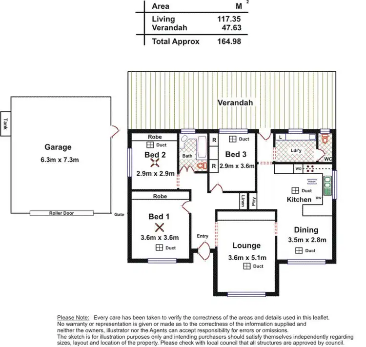 Floorplan of Homely house listing, 4 Loxton Court, Hope Valley SA 5090