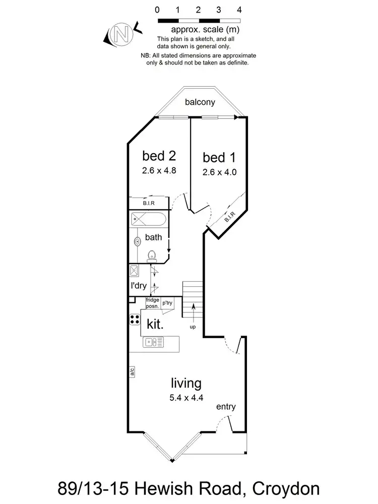Floorplan of Homely house listing, 89/13-15 Hewish Road, Croydon VIC 3136