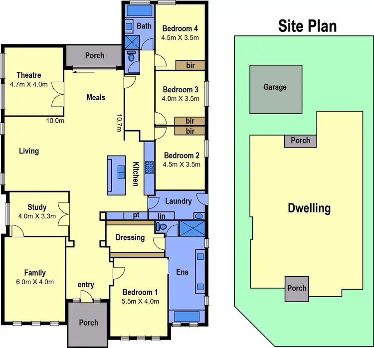 Floorplan of Homely house listing, 87 Robertsons Road, Taylors Lakes VIC 3038