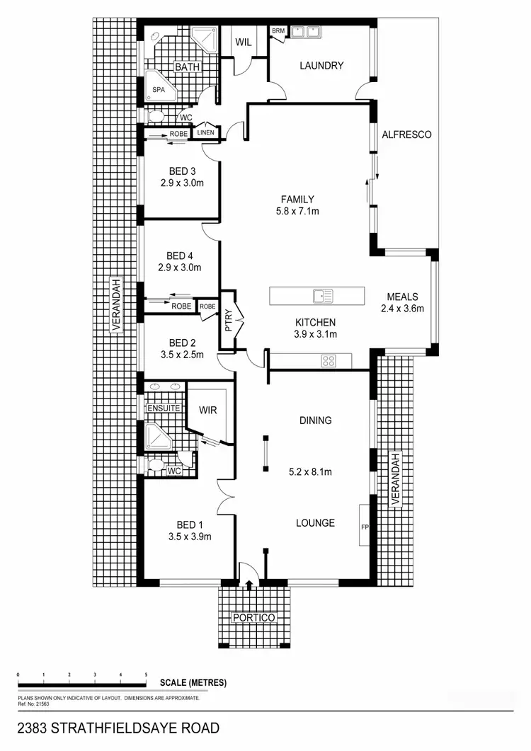Floorplan of Homely house listing, 2383 Strathfieldsaye Road, Eppalock VIC 3551