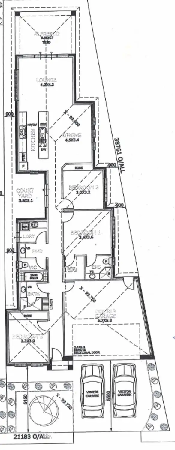 Floorplan of Homely house listing, 3A Stonehenge Boulevard, Para Vista SA 5093