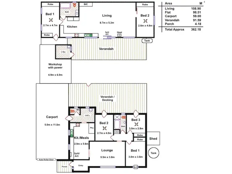Floorplan of Homely house listing, 34 Dukas Drive, Ingle Farm SA 5098