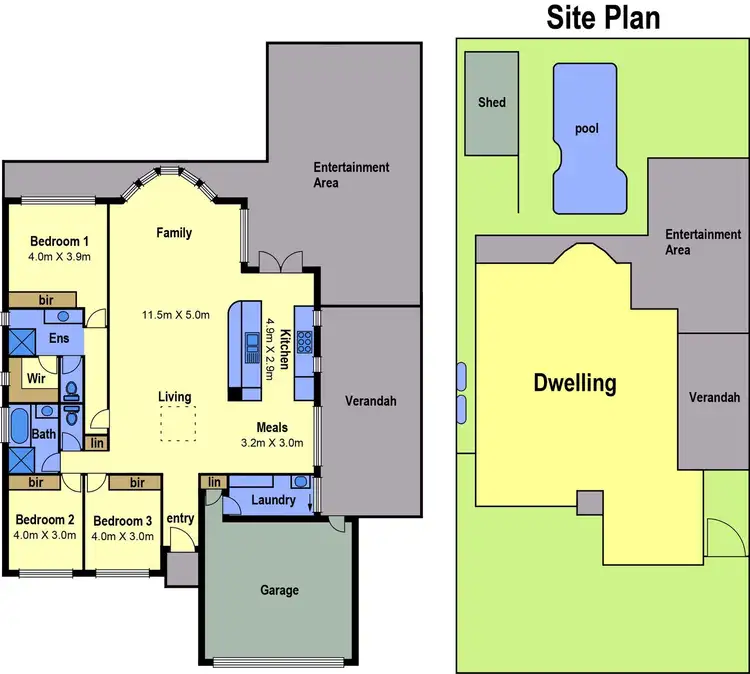 Floorplan of Homely house listing, 17 Winkler Drive, Taylors Lakes VIC 3038