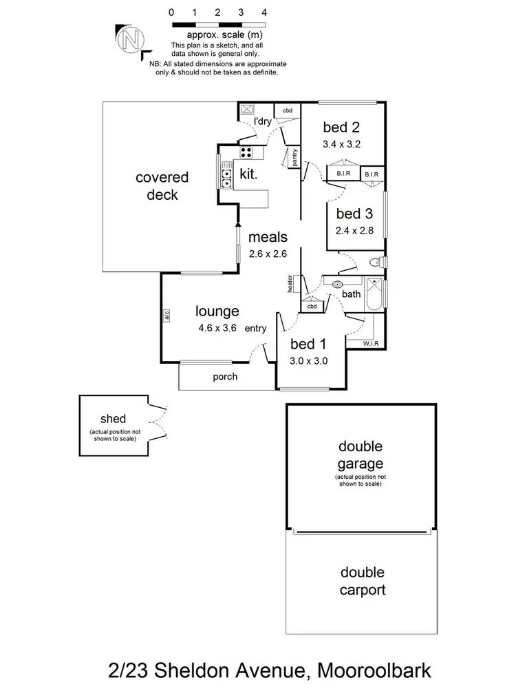 Floorplan of Homely unit listing, 2/23 Sheldon Avenue, Mooroolbark VIC 3138
