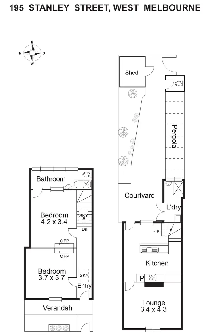 Floorplan of Homely house listing, 195 Stanley Street, West Melbourne VIC 3003