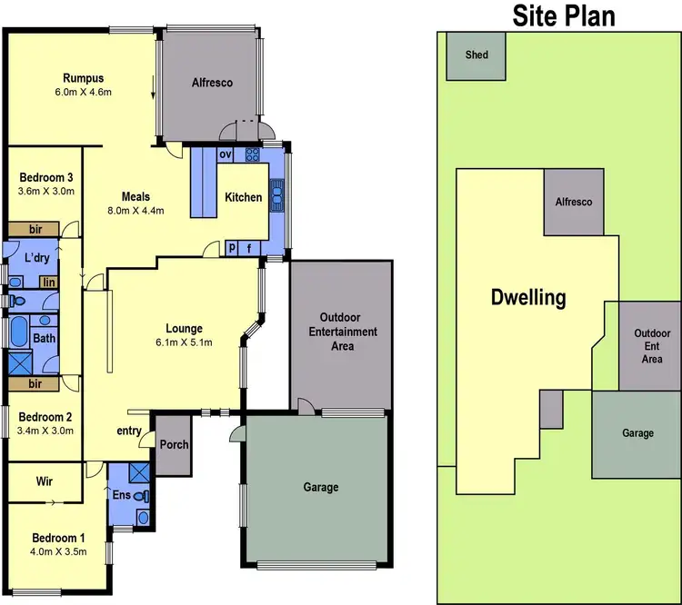 Floorplan of Homely house listing, 112 Chichester Drive, Taylors Lakes VIC 3038