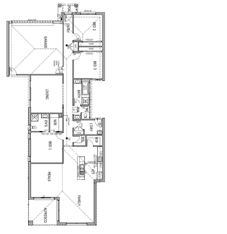 Floorplan of Homely terrace listing, Lot/365 Jolimont Terrace, Shepparton VIC 3630