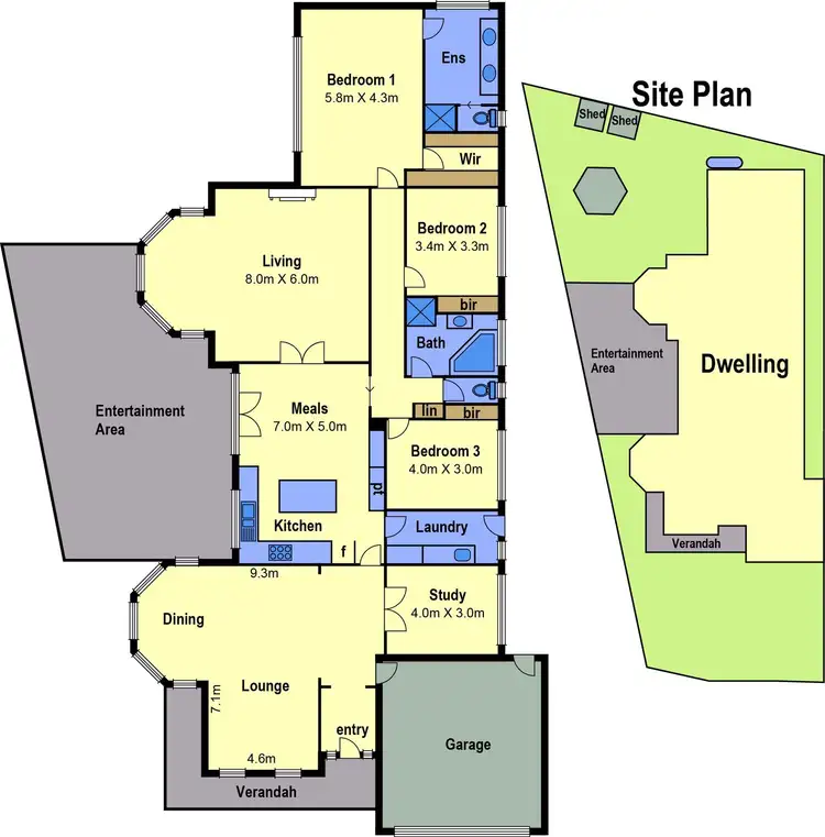 Floorplan of Homely house listing, 19 Rowell Place, Taylors Lakes VIC 3038