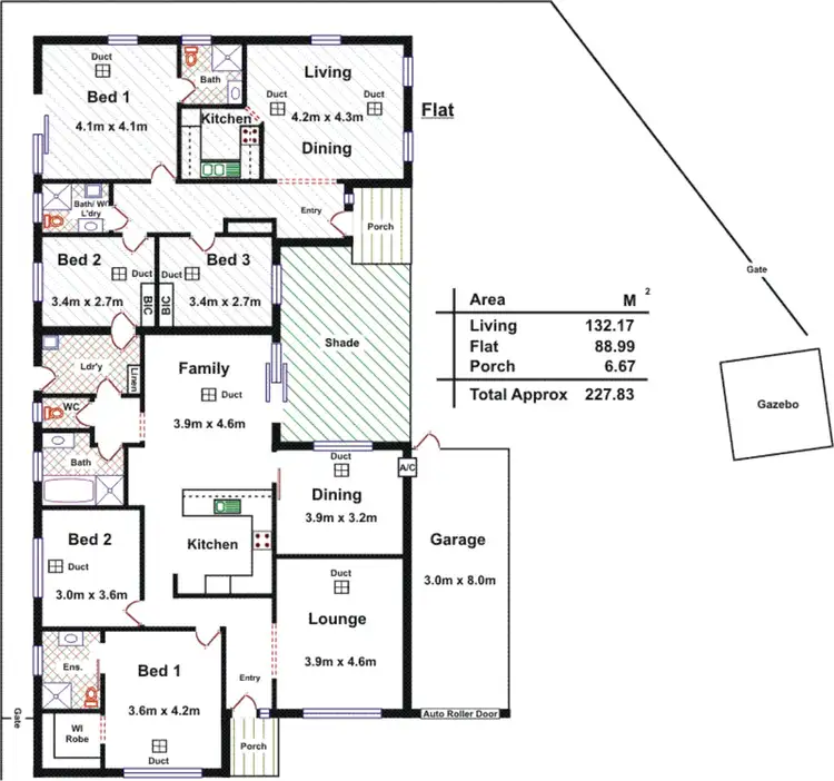 Floorplan of Homely house listing, 42 Grace Road, Darlington SA 5047