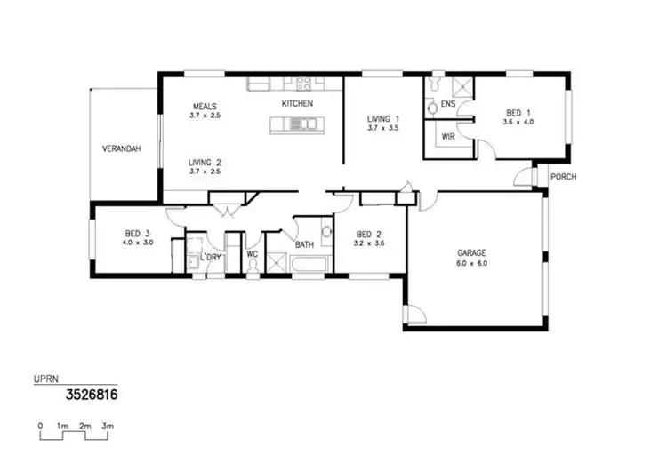 Floorplan of Homely villa listing, 29 Coonawarra Avenue, Andrews Farm SA 5114