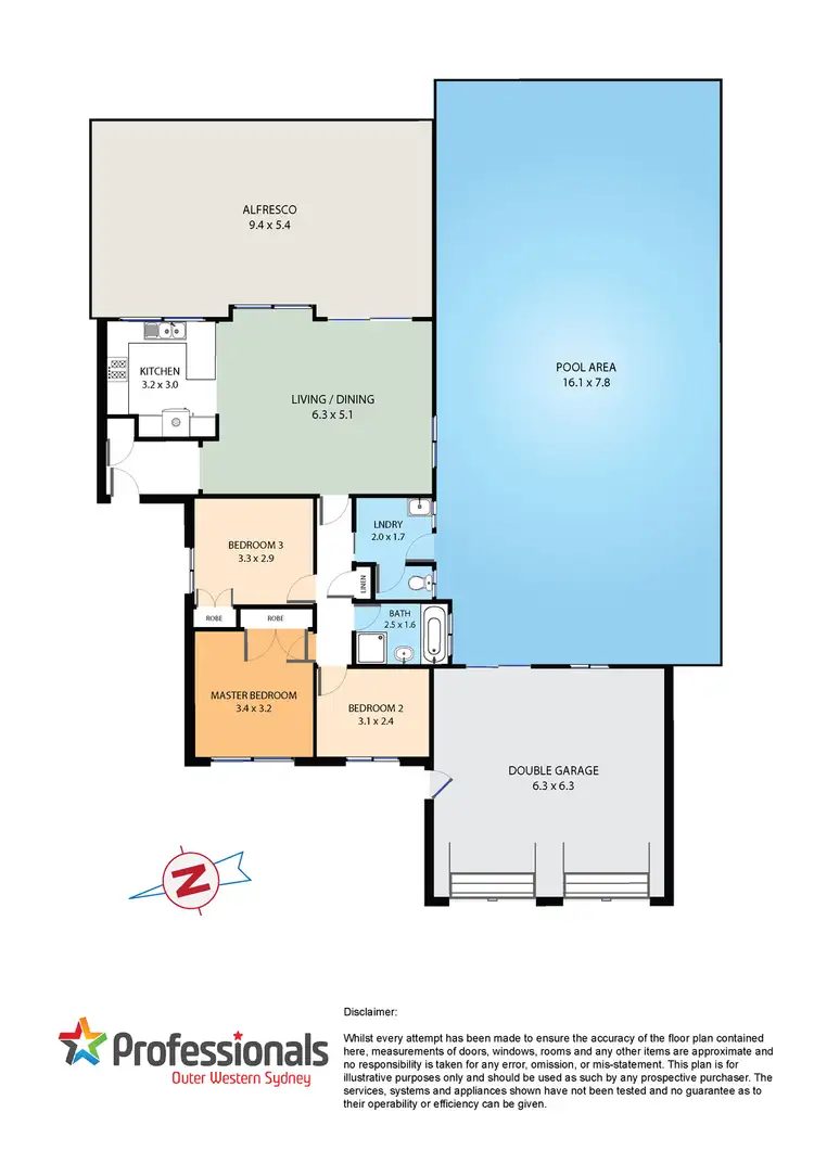 Floorplan of Homely house listing, 13 Erie Place, St Clair NSW 2759