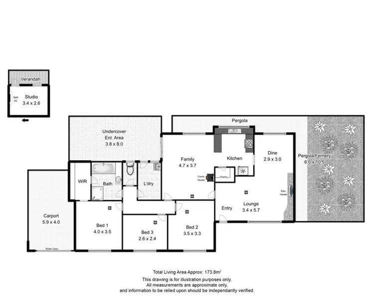 Floorplan of Homely rural property listing, 14 Norman Road, Aldinga Beach SA 5173