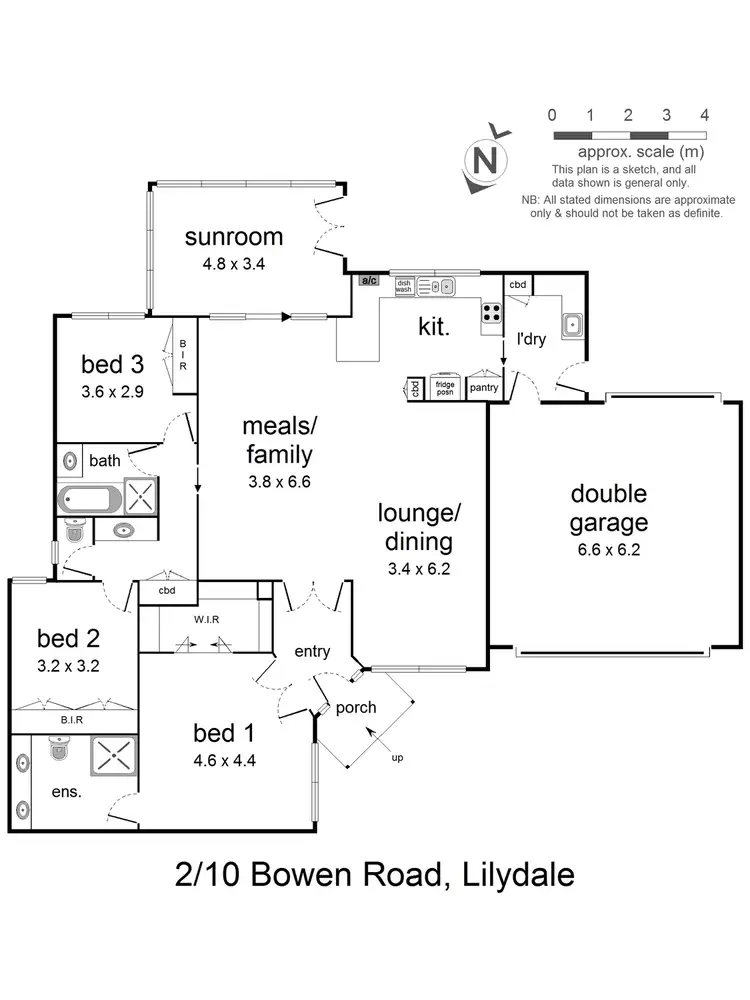 Floorplan of Homely house listing, 10a Bowen Road, Lilydale VIC 3140