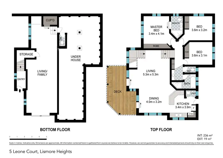 Floorplan of Homely house listing, 5 Leone Court, Lismore Heights NSW 2480