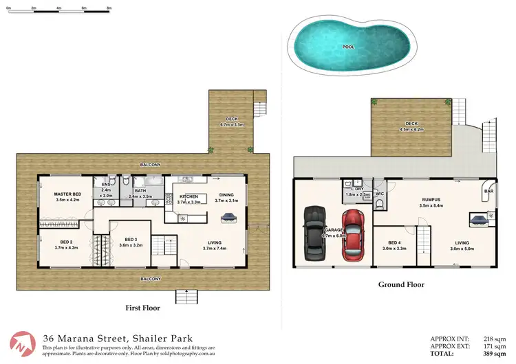 Floorplan of Homely house listing, 36 Marana Street, Shailer Park QLD 4128