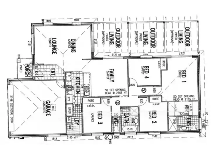 Floorplan of Homely house listing, 14 Dewhurst Crescent, Raceview QLD 4305