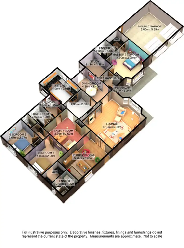 Floorplan of Homely house listing, 41 Menzies Street, Wodonga VIC 3690
