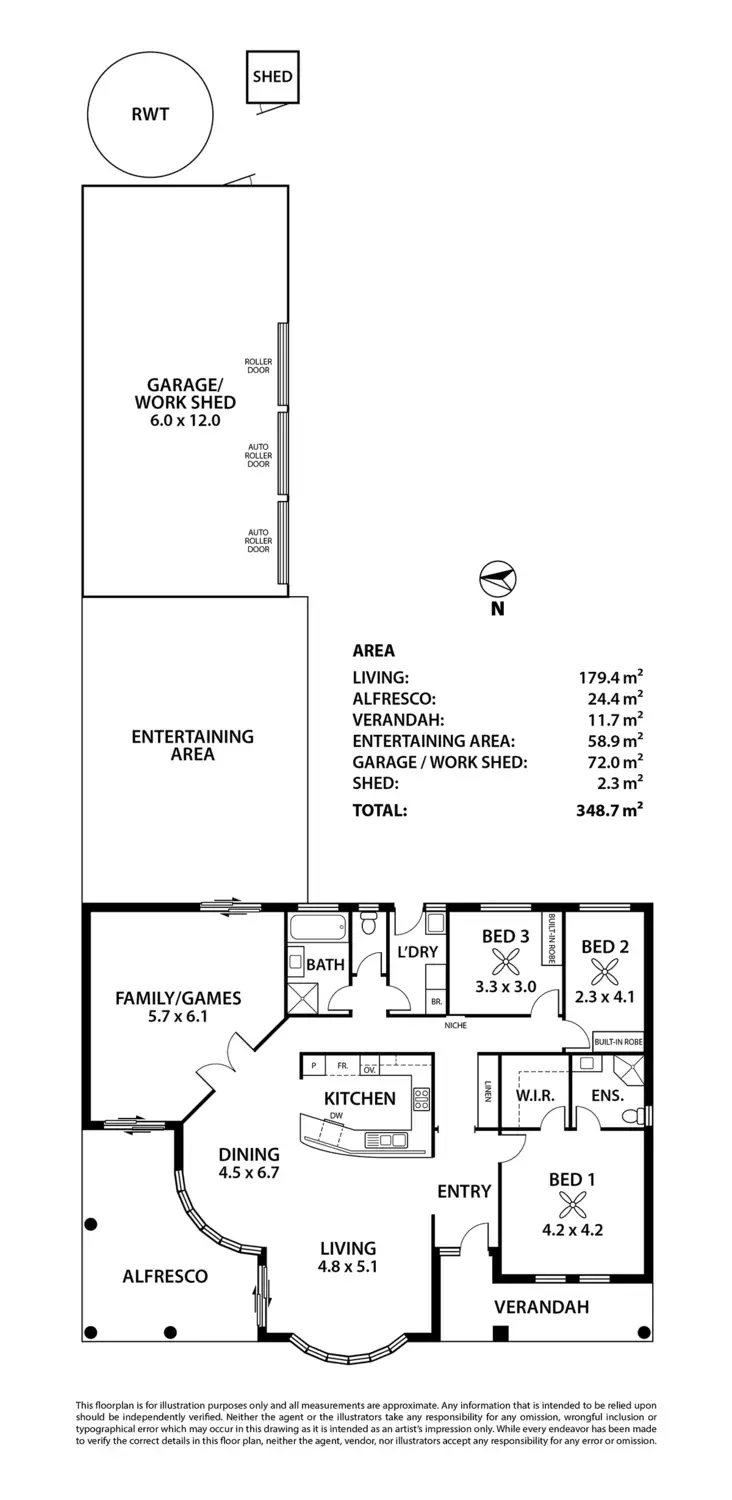 Floorplan of Homely house listing, 22 Queen Louisa Drive, Murray Bridge SA 5253