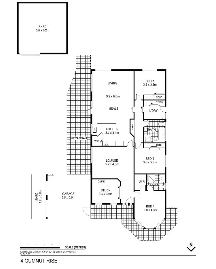 Floorplan of Homely house listing, 4 Gumnut Rise, Strathdale VIC 3550