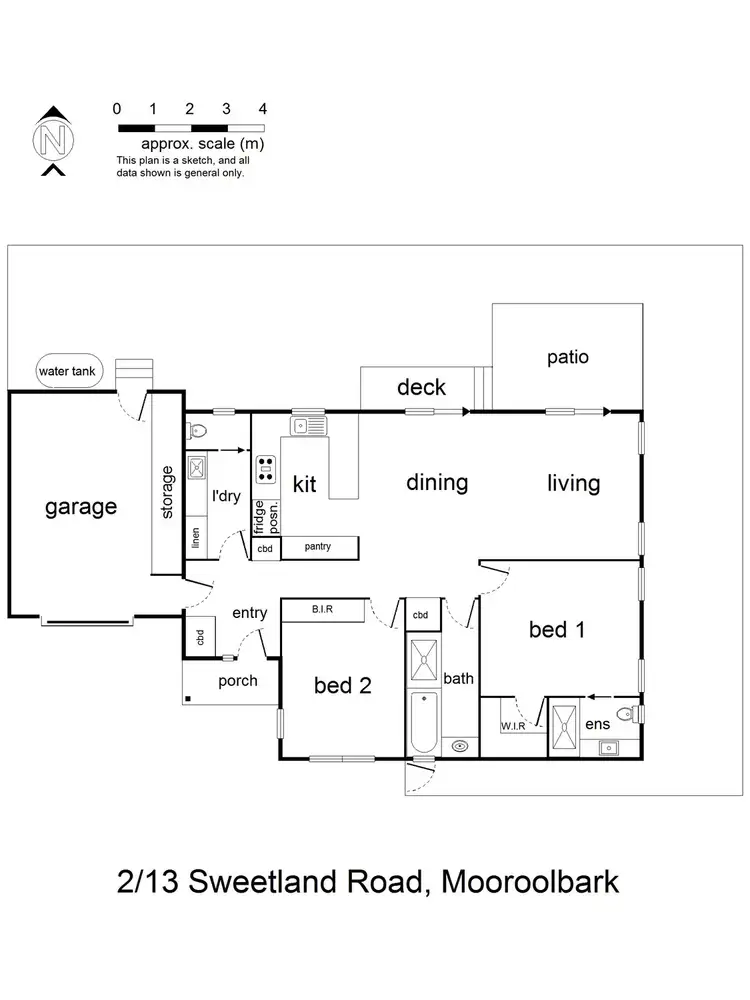 Floorplan of Homely land listing, 2/13 Sweetland Road, Mooroolbark VIC 3138