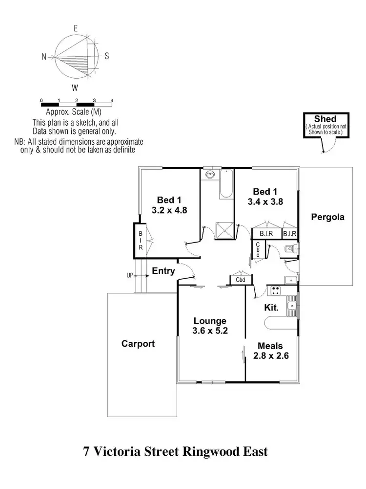 Floorplan of Homely house listing, 7 Victoria Street, Ringwood East VIC 3135