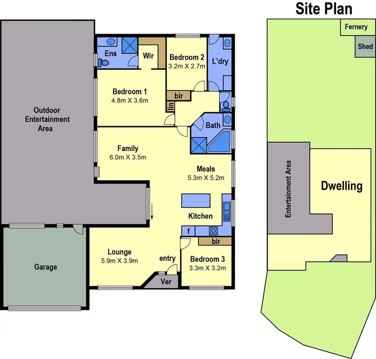 Floorplan of Homely house listing, 8 Preston Place, Taylors Lakes VIC 3038