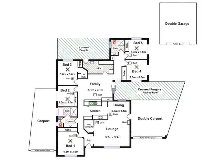 Floorplan of Homely house listing, 56 Devoncourt Avenue, Ingle Farm SA 5098