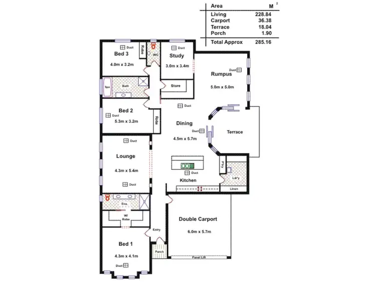 Floorplan of Homely house listing, 29 Swallow Avenue, Modbury Heights SA 5092