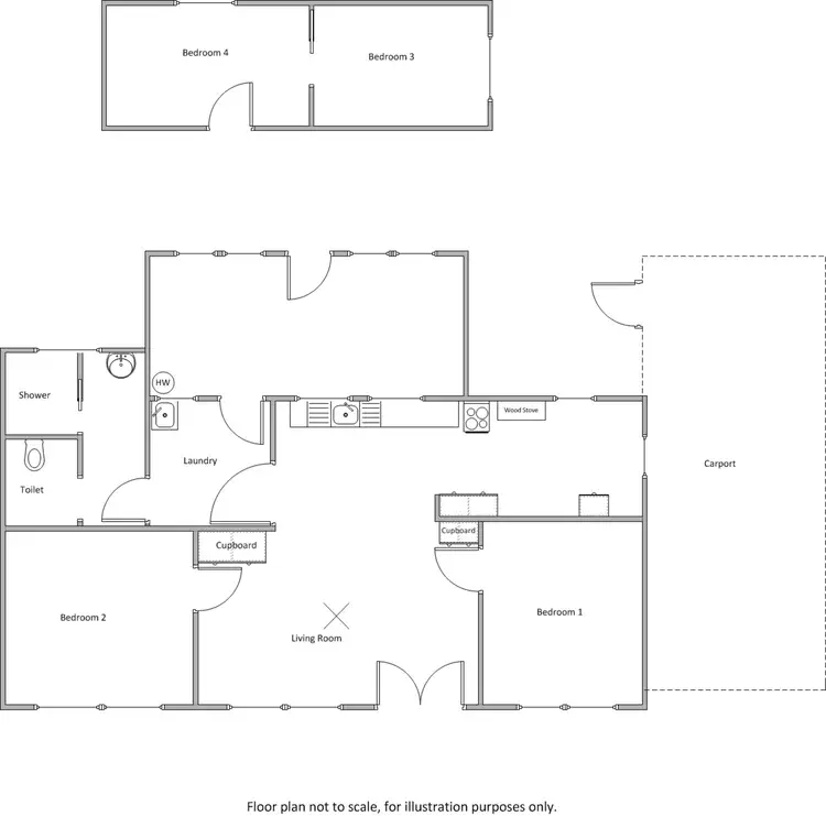 Floorplan of Homely house listing, Sec 220,/33 Mud Alley, Foul Bay SA 5577