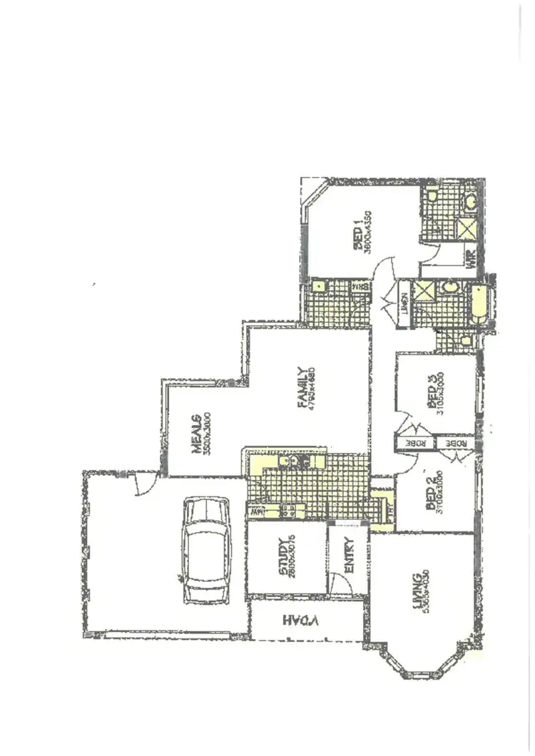 Floorplan of Homely house listing, 53 Alexander Close, Strathfieldsaye VIC 3551