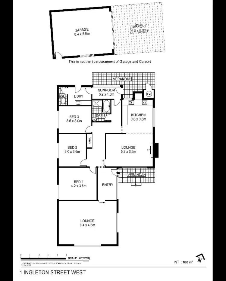 Floorplan of Homely house listing, 1 Ingleton Street West, Long Gully VIC 3550