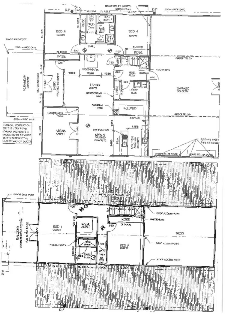 Floorplan of Homely house listing, 15 Castles Road, Axe Creek VIC 3551
