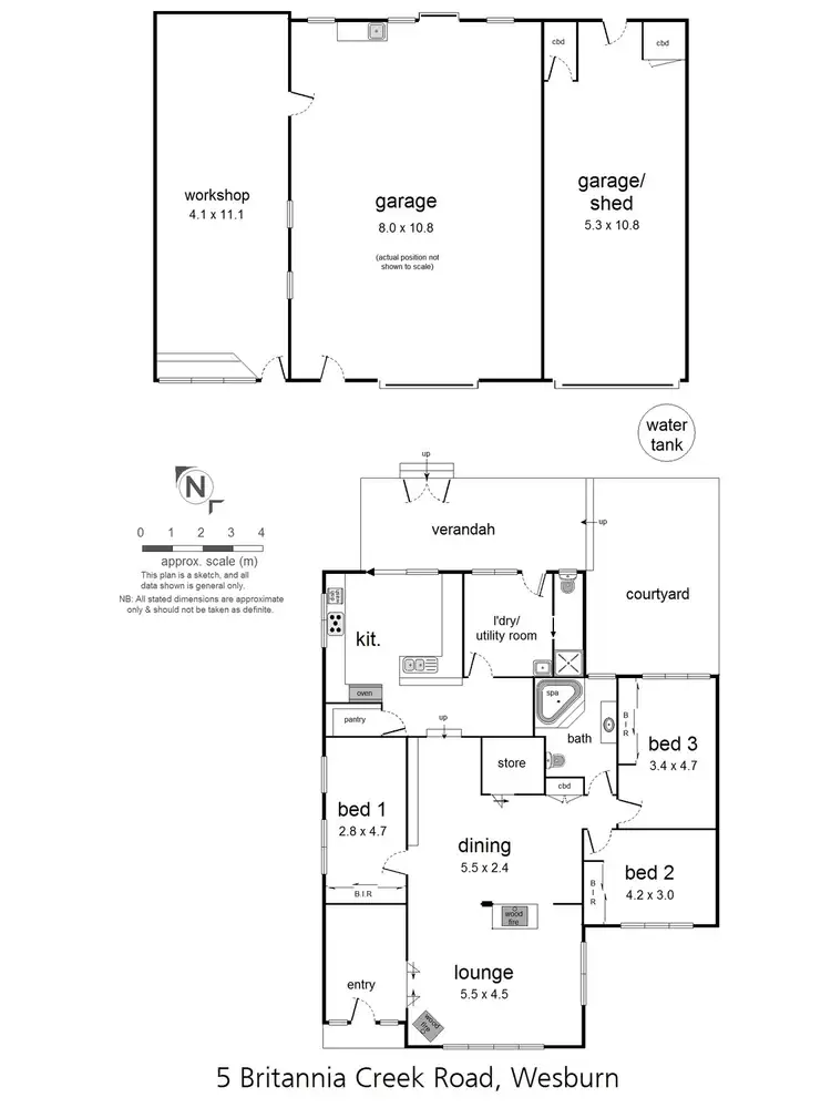 Floorplan of Homely house listing, 5 Britannia Creek Road, Wesburn VIC 3799