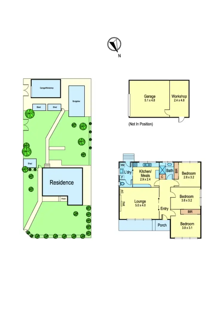 Floorplan of Homely house listing, 61 Buckingham Road, Newtown VIC 3220