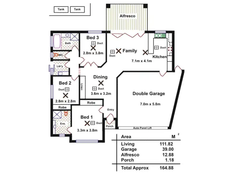 Floorplan of Homely house listing, 27 Faehse Street, Modbury SA 5092