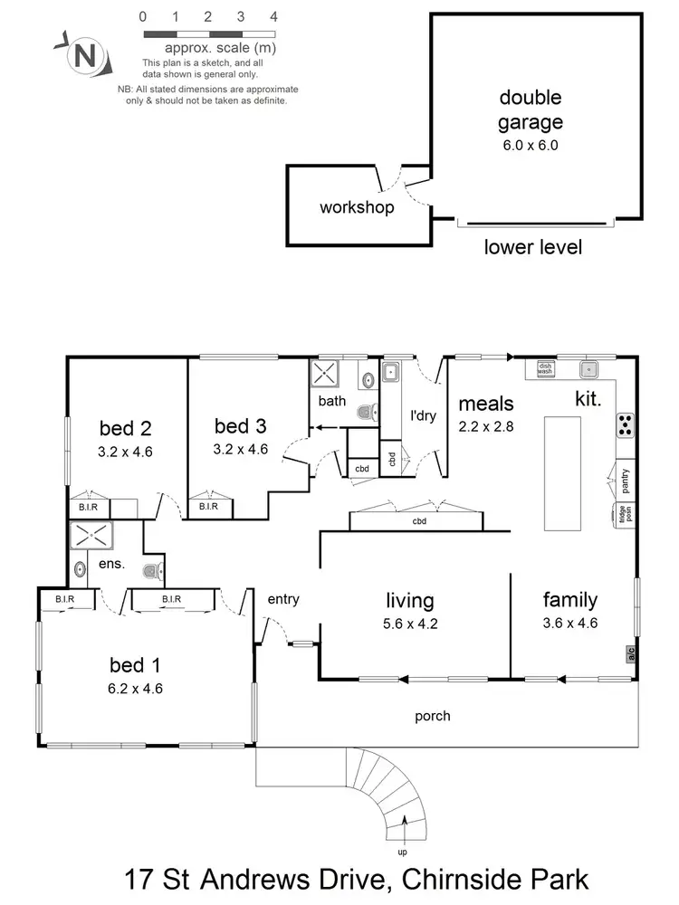 Floorplan of Homely house listing, 17 St Andrews Drive, Chirnside Park VIC 3116