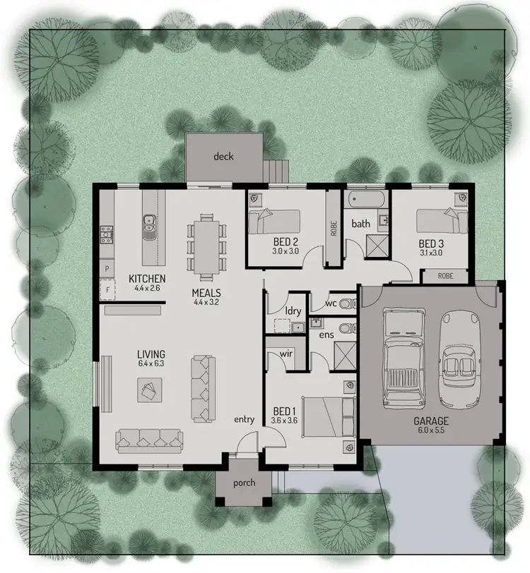 Floorplan of Homely house listing, 2a Turkeith Crescent, Croydon North VIC 3136