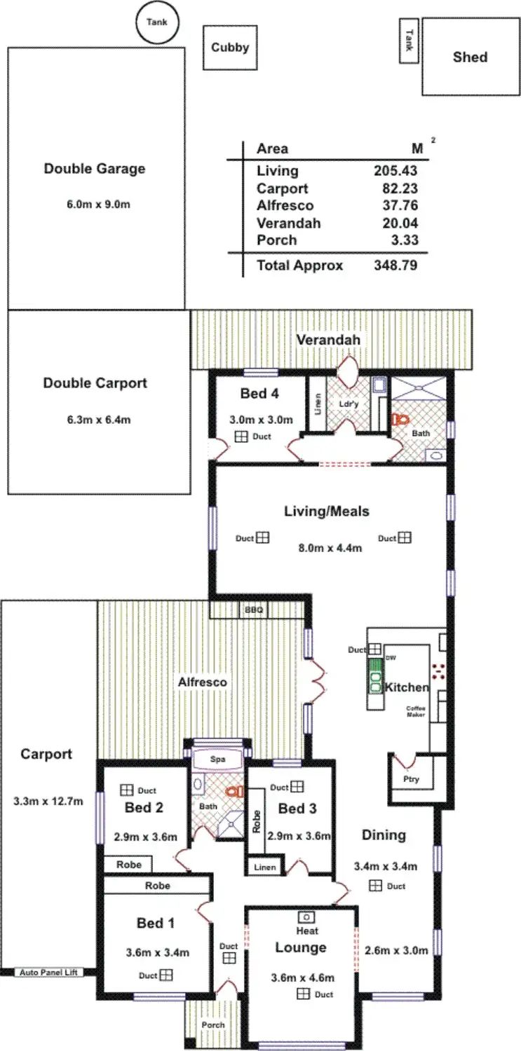 Floorplan of Homely house listing, 11 Florence Street, Netley SA 5037