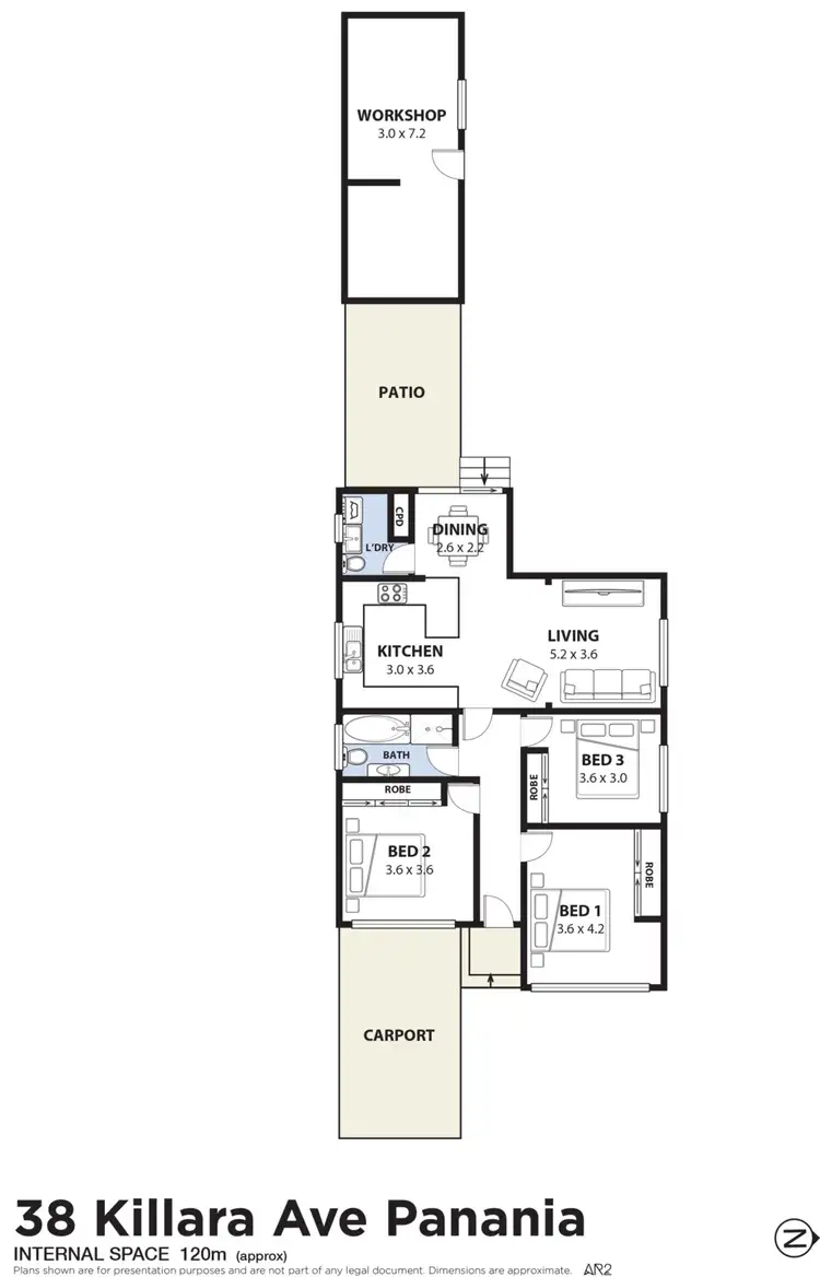 Floorplan of Homely house listing, 38 Killara Avenue, Panania NSW 2213