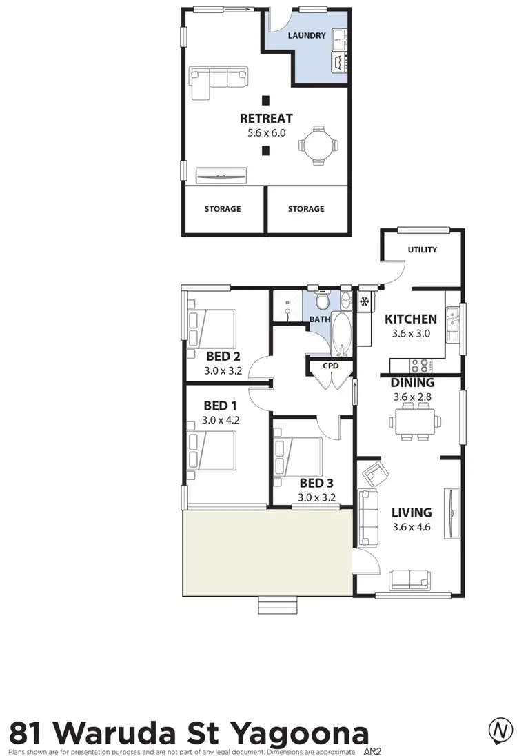 Floorplan of Homely house listing, 81 Waruda Street, Yagoona NSW 2199