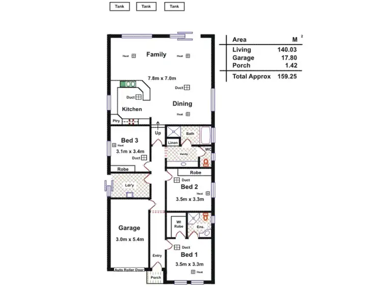 Floorplan of Homely house listing, 8 Altair Avenue, Hope Valley SA 5090