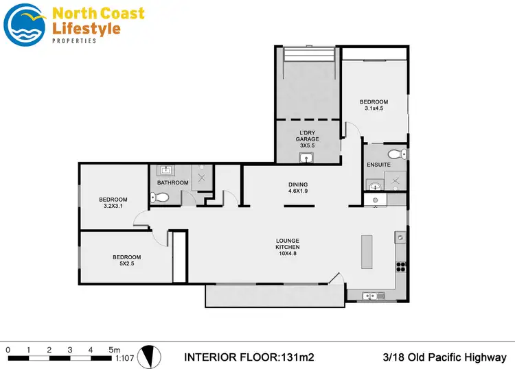 Floorplan of Homely villa listing, 3/18 Old Pacific Highway, Brunswick Heads NSW 2483