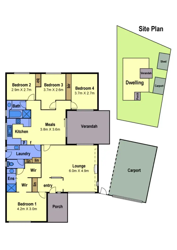 Floorplan of Homely house listing, 10 Cocoparra Crescent, Taylors Lakes VIC 3038