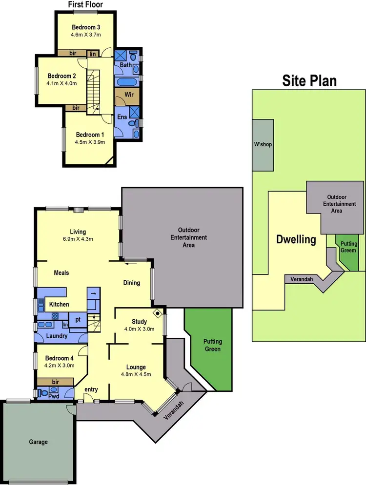 Floorplan of Homely house listing, 9 Imperial Court, Hillside VIC 3037