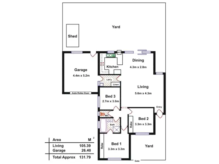 Floorplan of Homely unit listing, 5/4-6 Crestview Place, Wynn Vale SA 5127