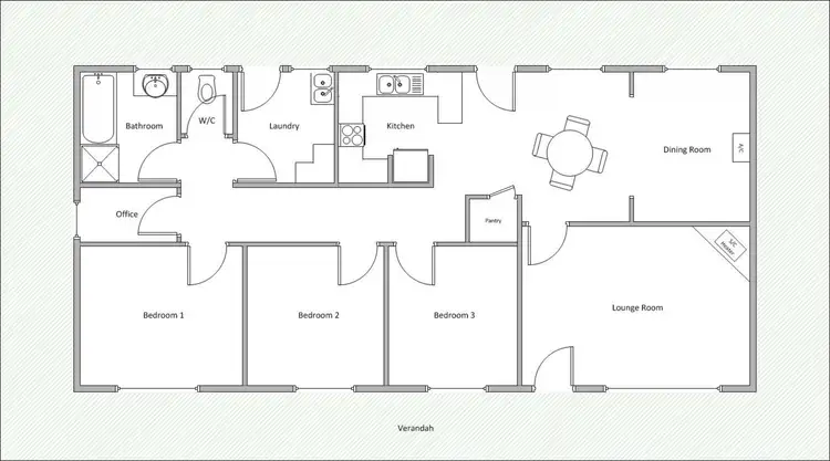 Floorplan of Homely house listing, 2097 Harry Butler Road, Yorketown SA 5576