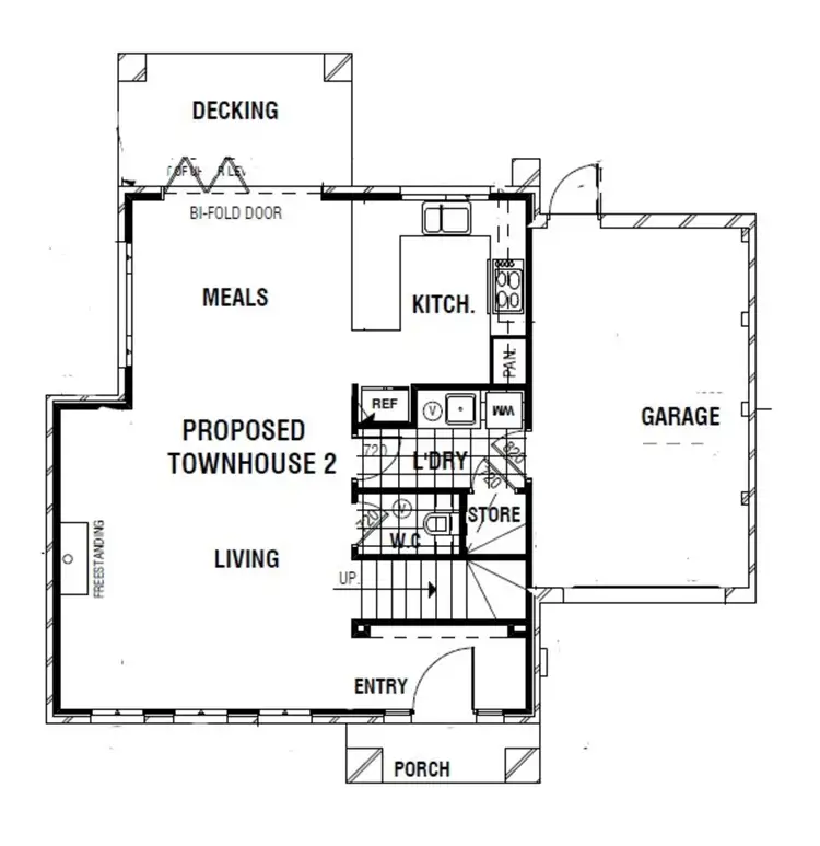 Floorplan of Homely house listing, 1B Mills Street, Camberwell VIC 3124