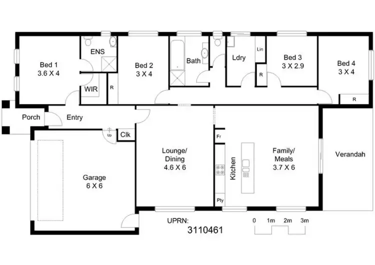 Floorplan of Homely house listing, Address available on request