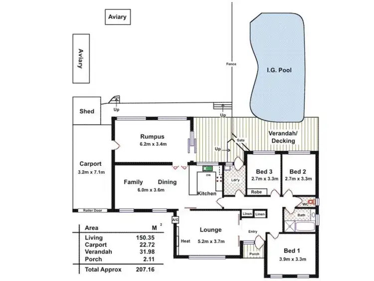 Floorplan of Homely house listing, 12 Onslow Road, Modbury SA 5092