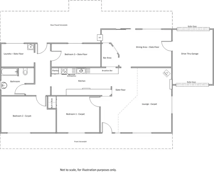 Floorplan of Homely house listing, 13 Dease Street, Coobowie SA 5583